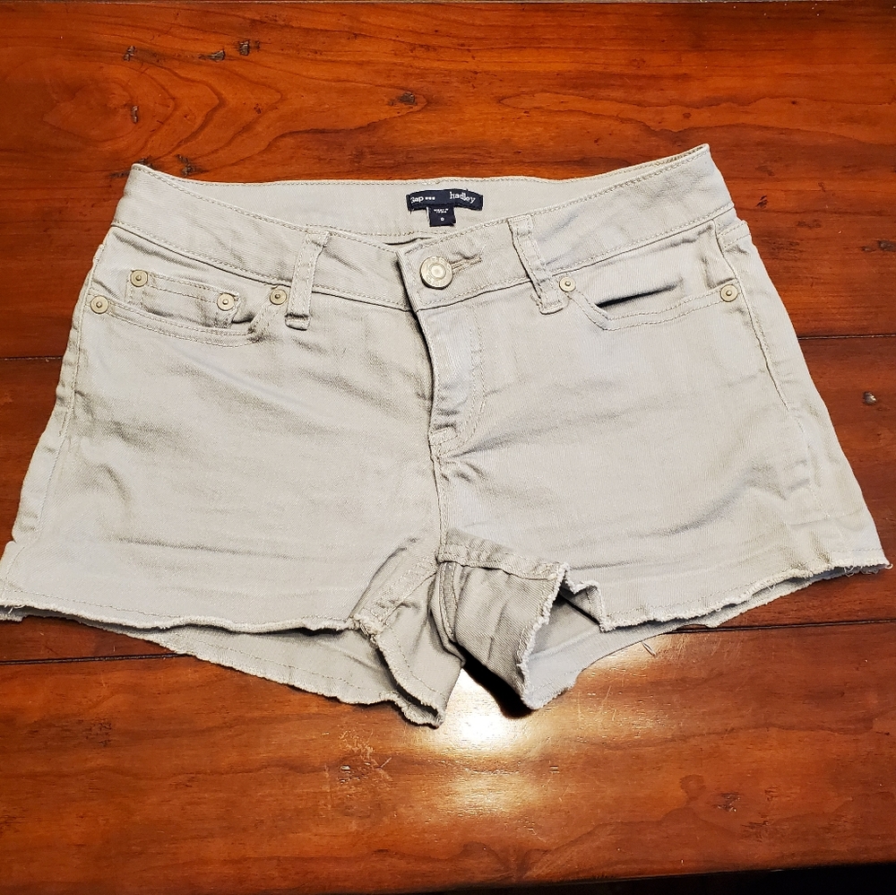 GAP Grey Denim Shorts